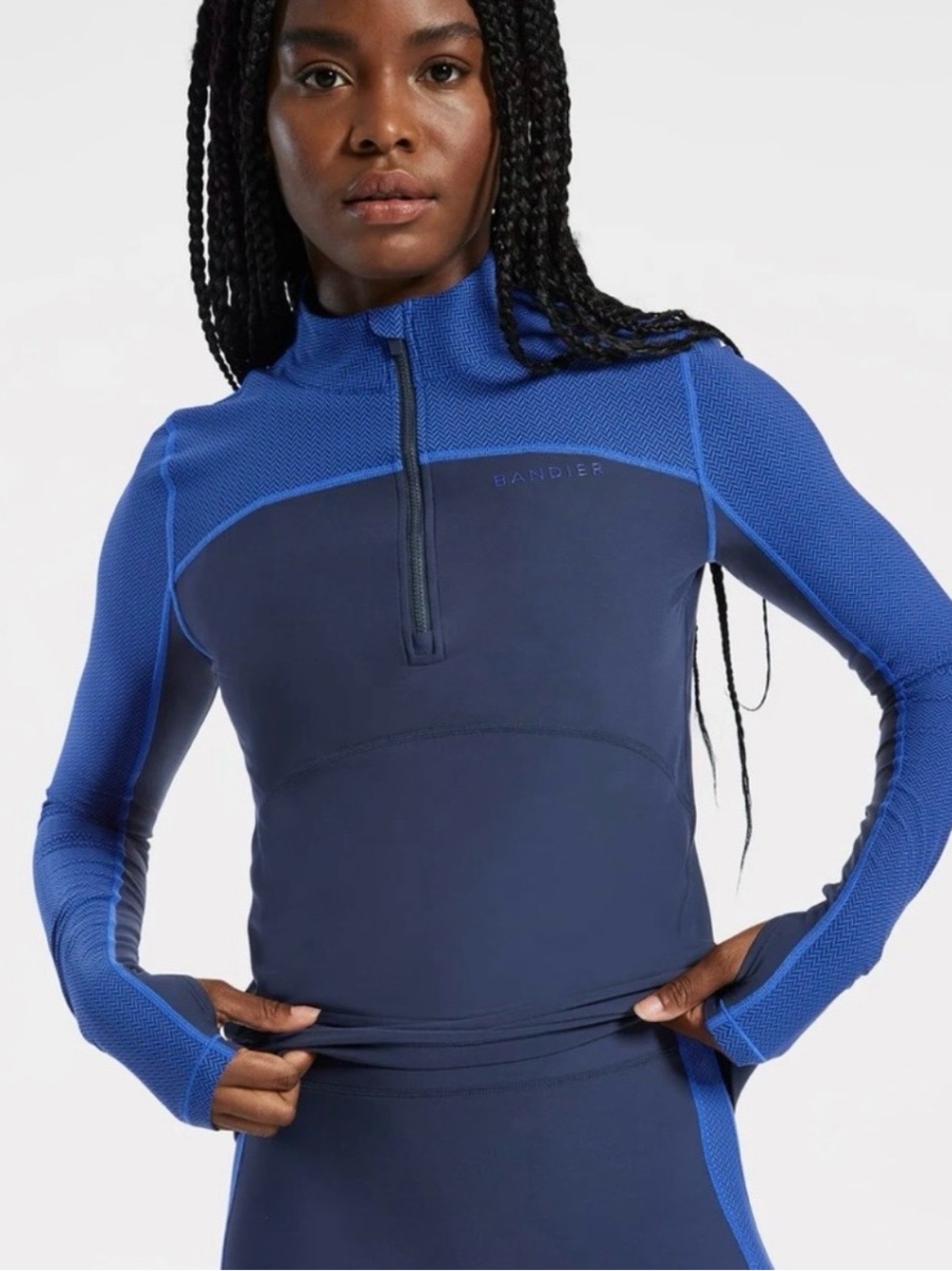 Bandier Pro Fleece 1/4 Zip Size Large